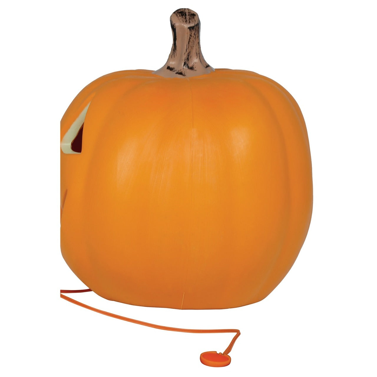 Zucca Arancione Sinistra con Luce