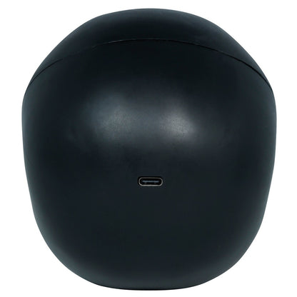 Teschio Nero Luminoso con Fumo