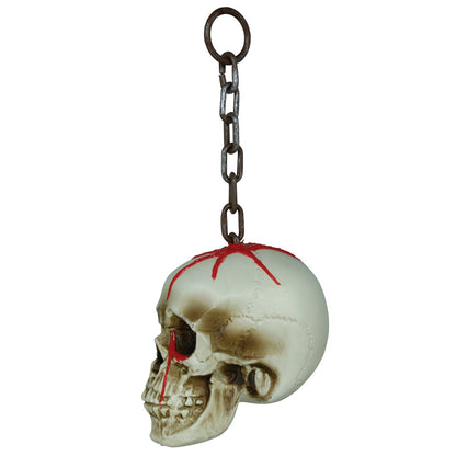 Teschio Insanguinato con Catena