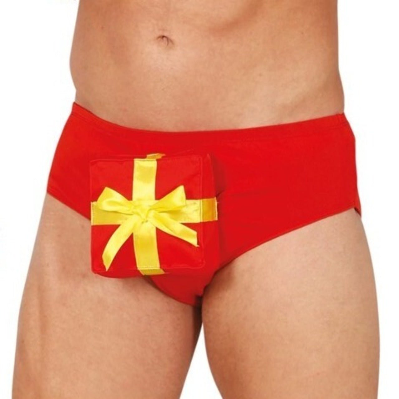 Boxer di Natale con regalo