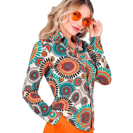 Camicia Mandala anni '70 da donna