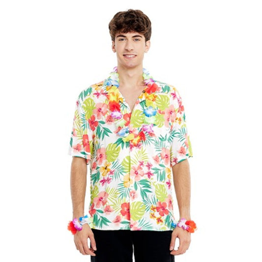 Camicia hawaiana floreale