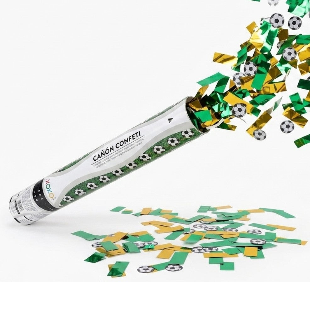 Cannon Confetti Calcio