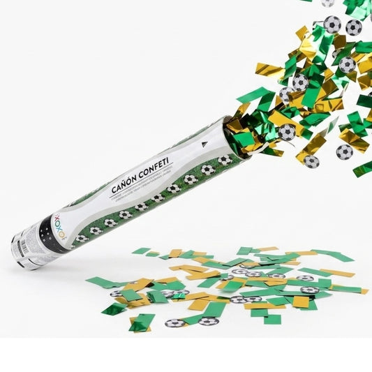 Cannone Spara Coriandoli Calcio