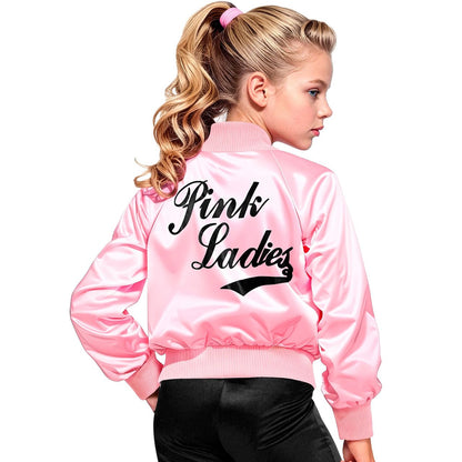 Giacca da Pink Lady Grease per bambina