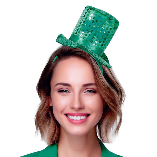 Cilindro Chic di San Patrizio Trifoglio