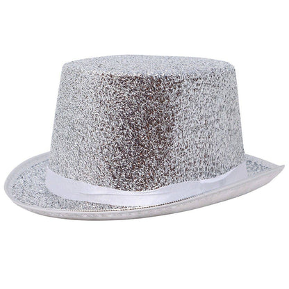 Cilindro Argento Glitter Deluxe