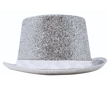 Cilindro Argento Glitter Deluxe