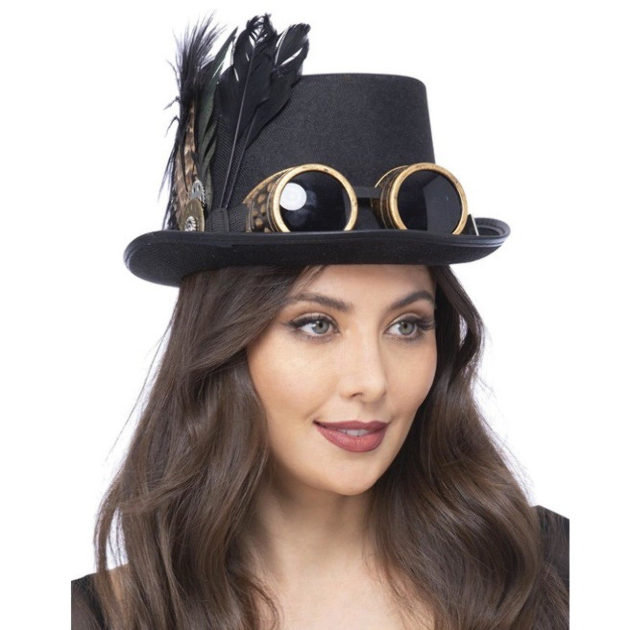 Cappello a cilindro Steampunk gotico