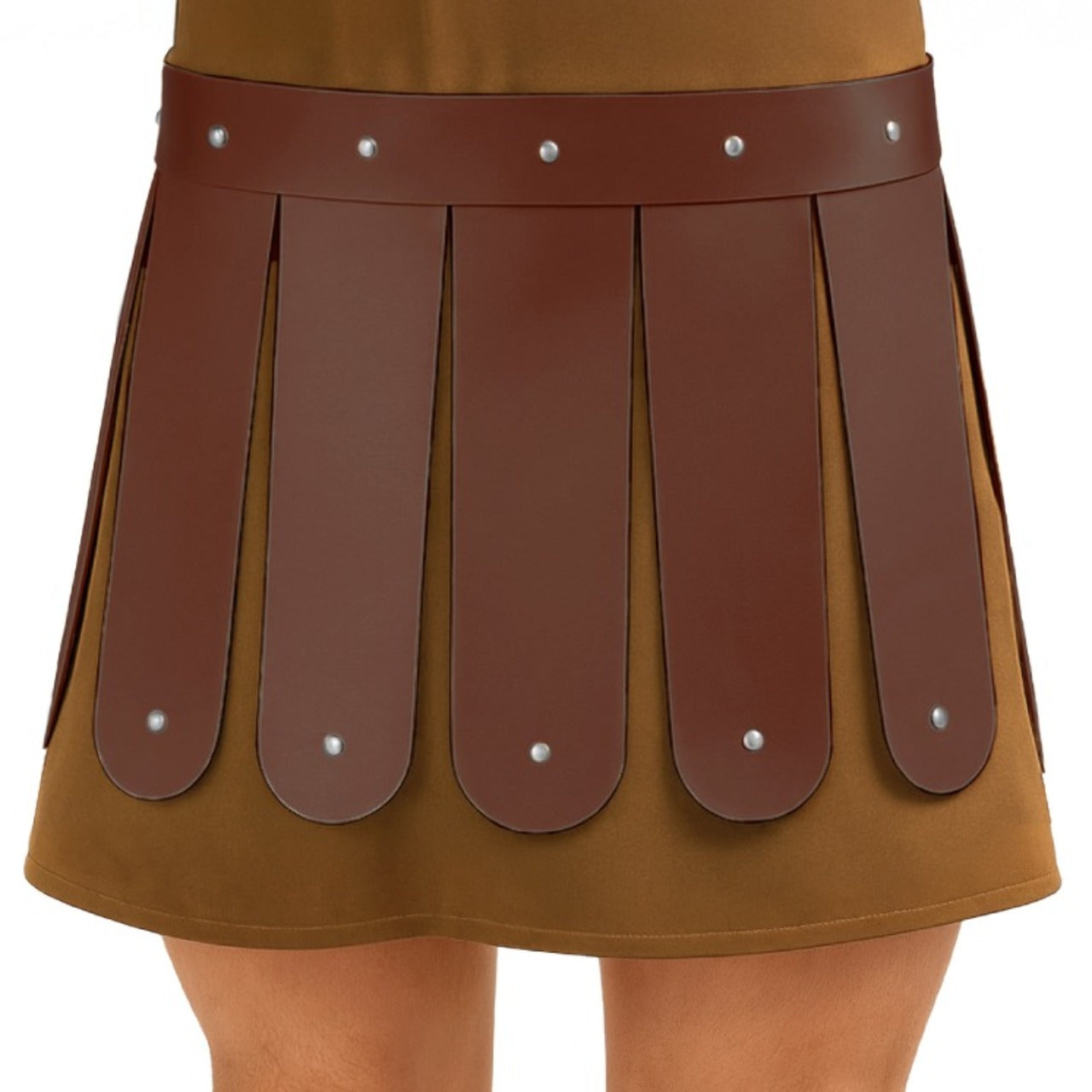 Cintura Gonna da Gladiatore Romano Marrone