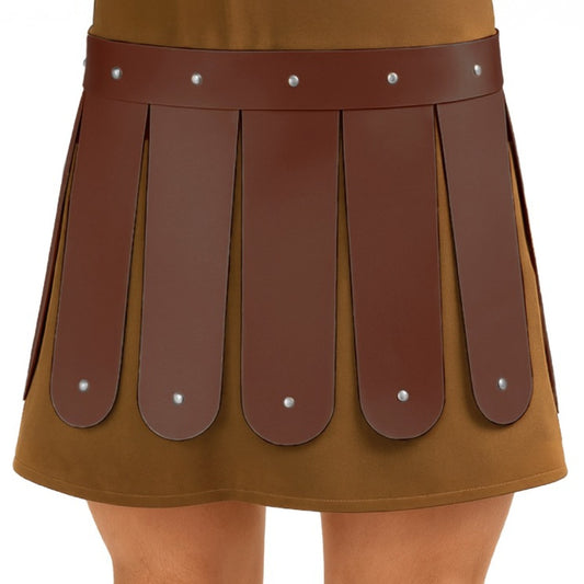 Cintura Gonna da Gladiatore Romano Marrone