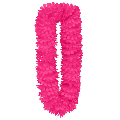 Collana Hawaiana Fucsia Deluxe