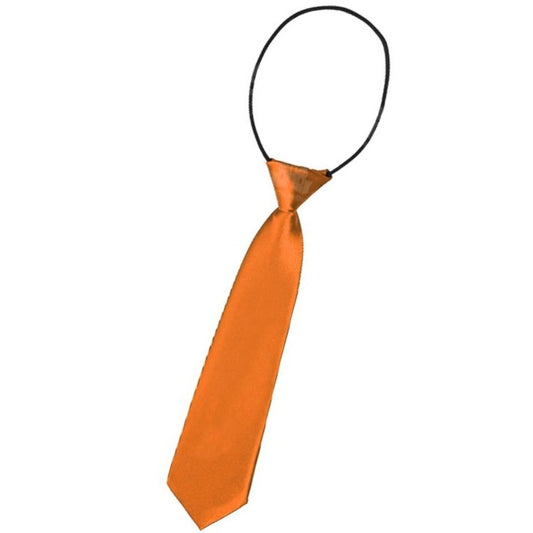 Cravatta corta arancione