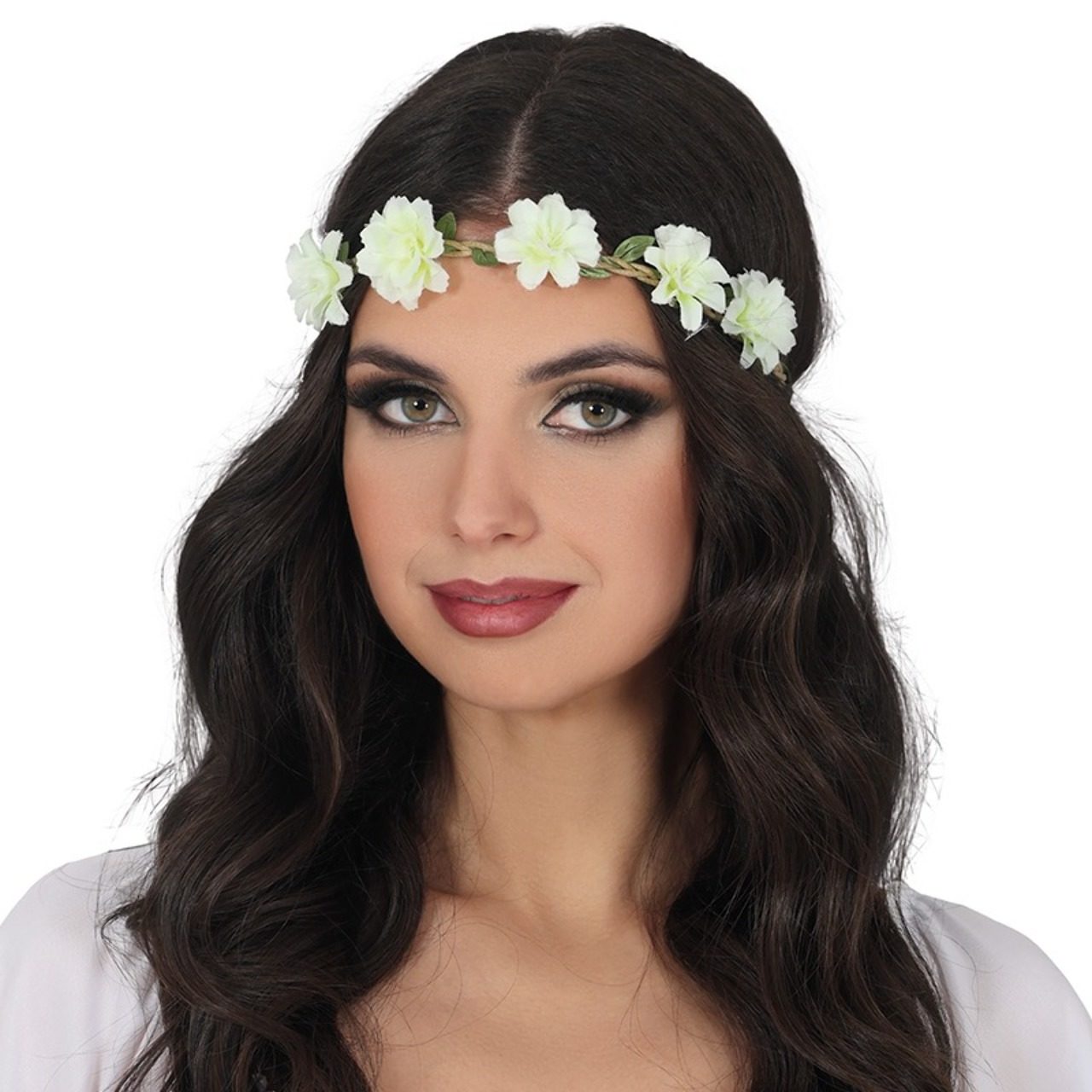 Coroncina di Fiori Bianchi Piccoli