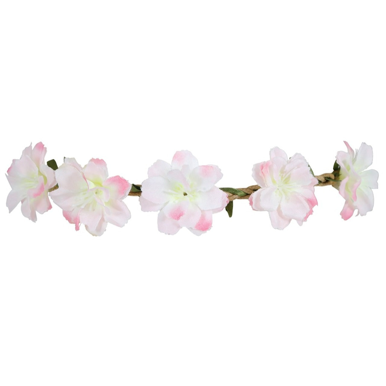 Coroncina di Fiori Bianchi e Rose