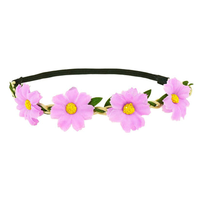 Corona di Fiori Lilla Classica