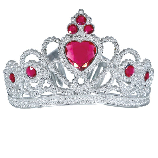Corona da principessa rosa per bambina