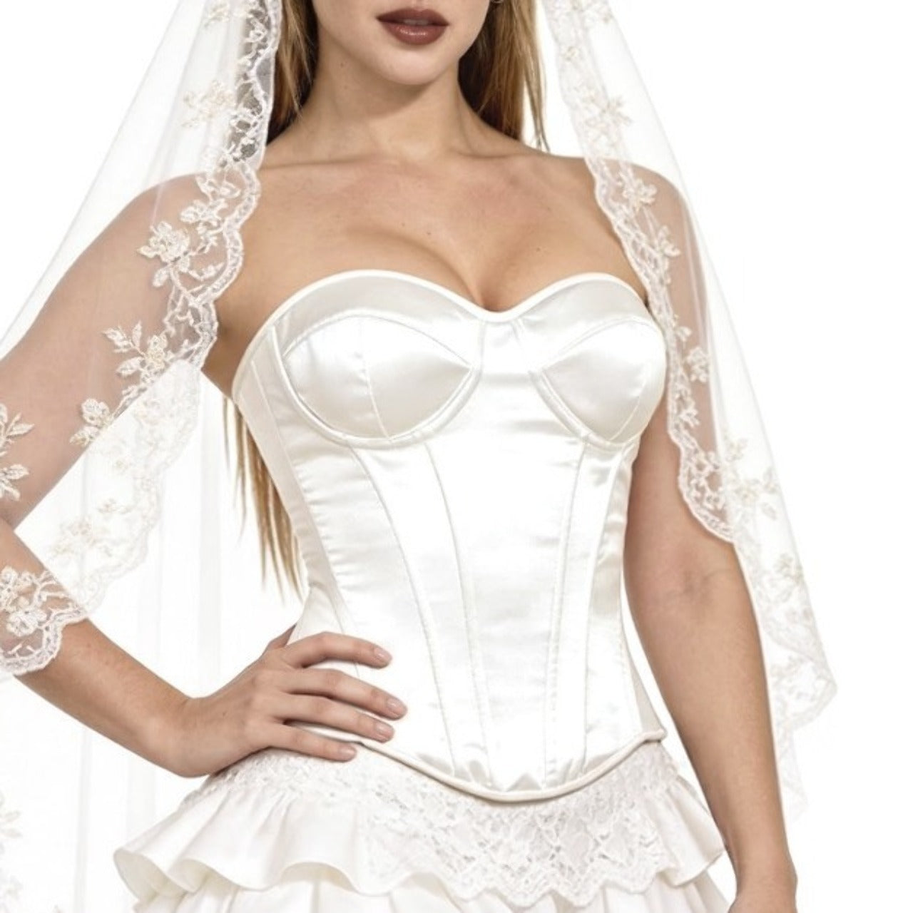 Corsetto Bianco Raso