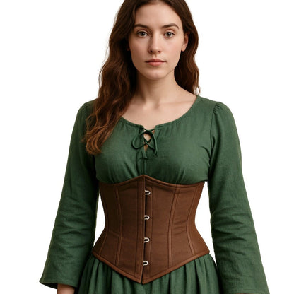 Corsetto Bustier Marrone