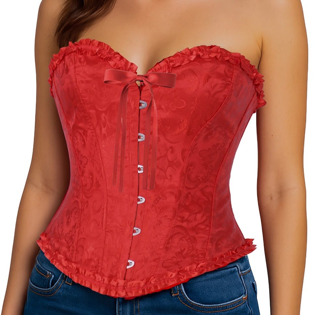 Corset Rosso a Cuore