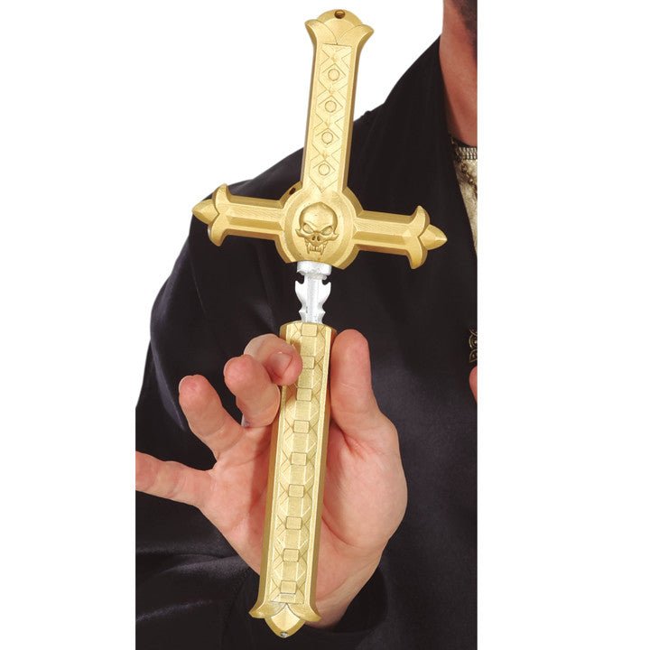 GlamRays Collana con ciondolo a forma di croce gotica vintage per donne punk halloween goth gioielli regalo per donne, Nero , L GlamRays Collana con ciondolo a forma di croce gotica vintage per donne punk halloween goth gioielli regalo per donne, Nero , L