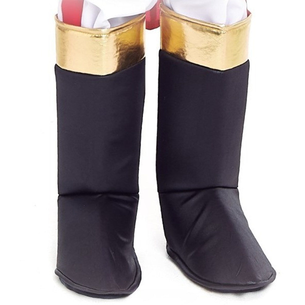 Copri stivali Neri e Dorati per bambini