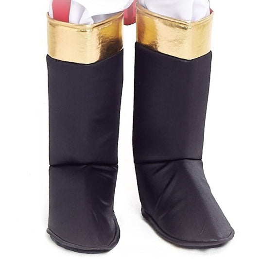 Copri stivali Neri e Dorati per bambini