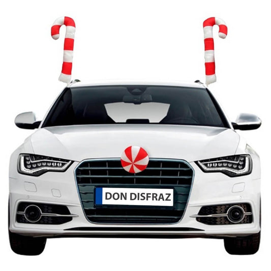 Decorazione Bastone di Zucchero per auto