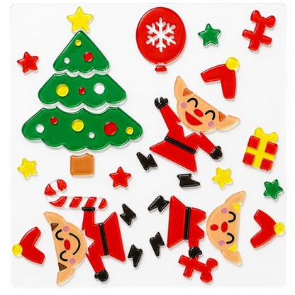 Decorazione in gel Elfi di Natale