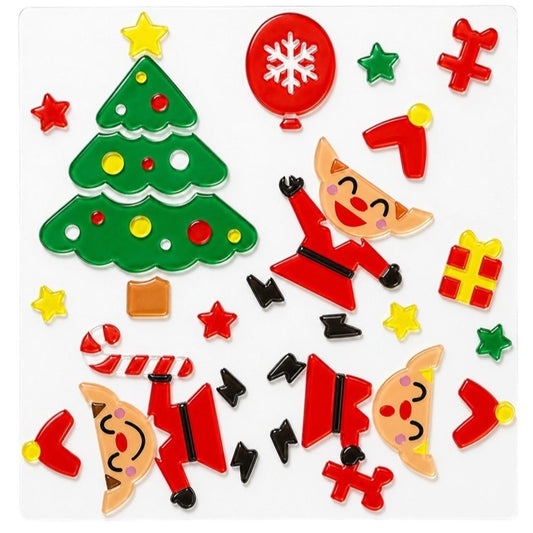 Decorazione in gel Elfi di Natale