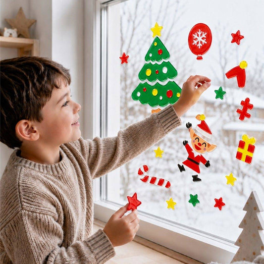 Decorazione in gel Elfi di Natale