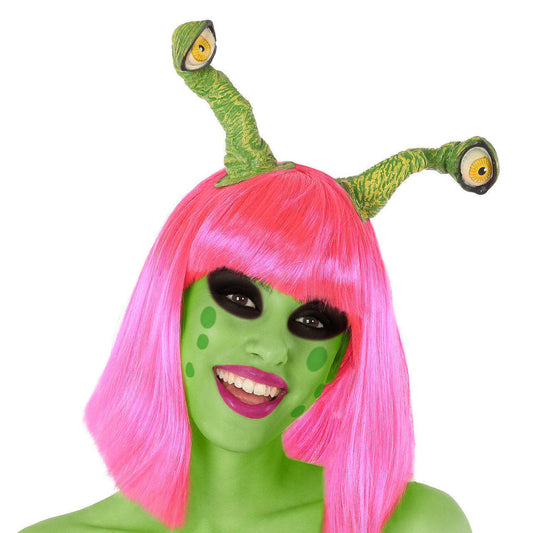 Cerchietto da Alien Verde