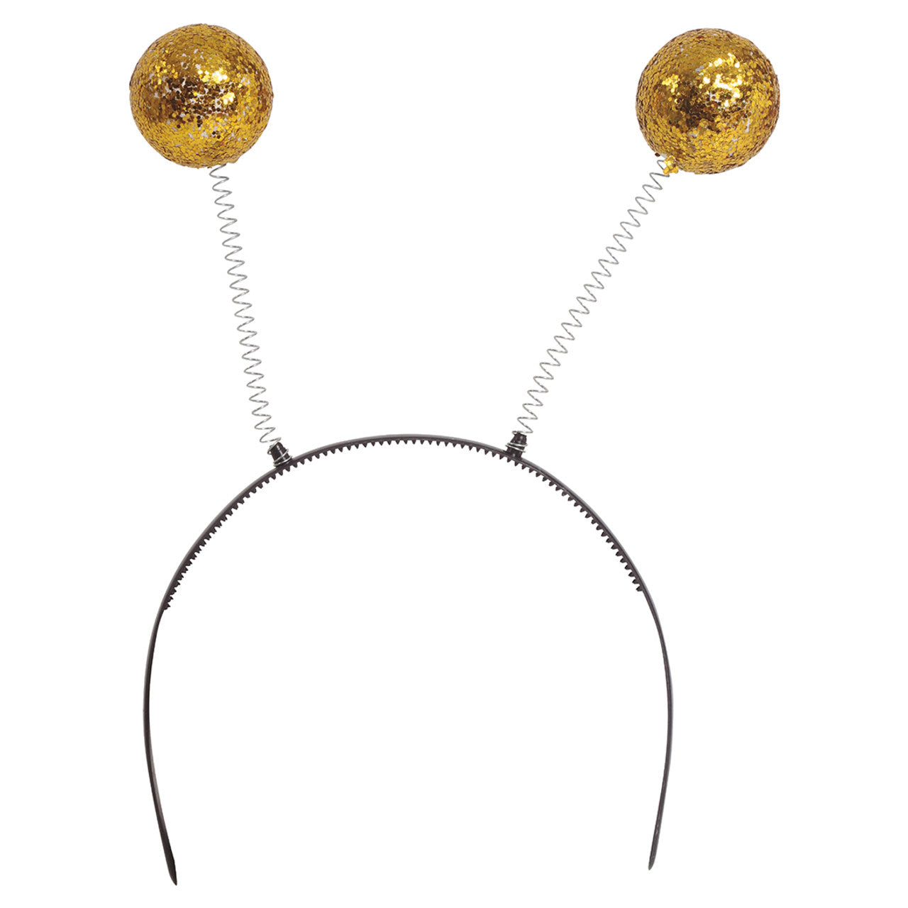 Cerchietto Antenne Dorate Glitter