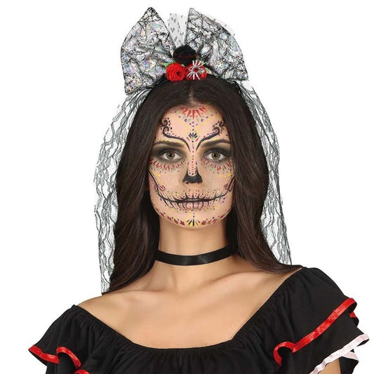 Cerchietto Catrina con fiocco