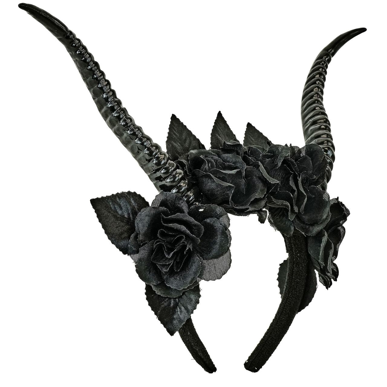 Cerchietto da Regina Nera con Corna