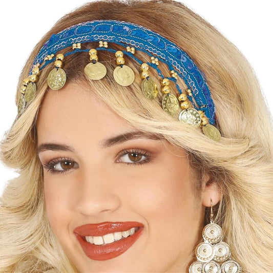 Diadema Zingara Blu