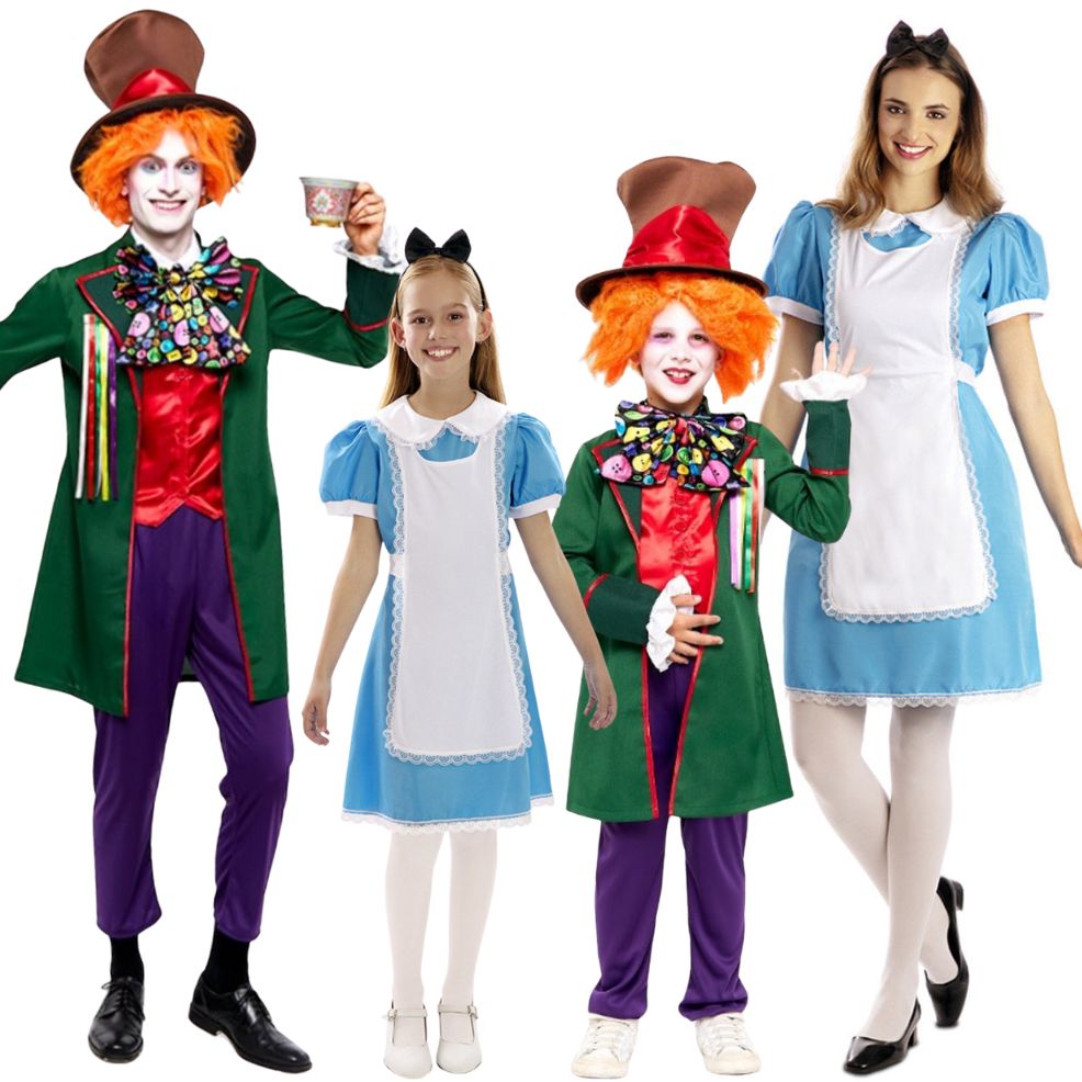 Costumi di gruppo da Alice e Cappellaio