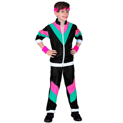 Costumi di gruppo anni ’80 con Tuta da Ginnastica
