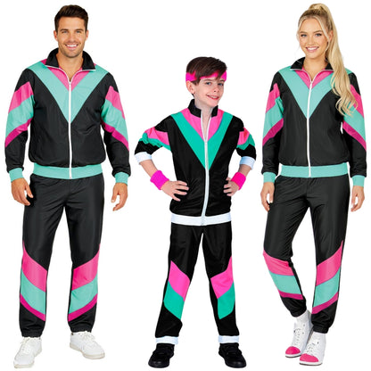 Costumi di gruppo anni ’80 con Tuta da Ginnastica