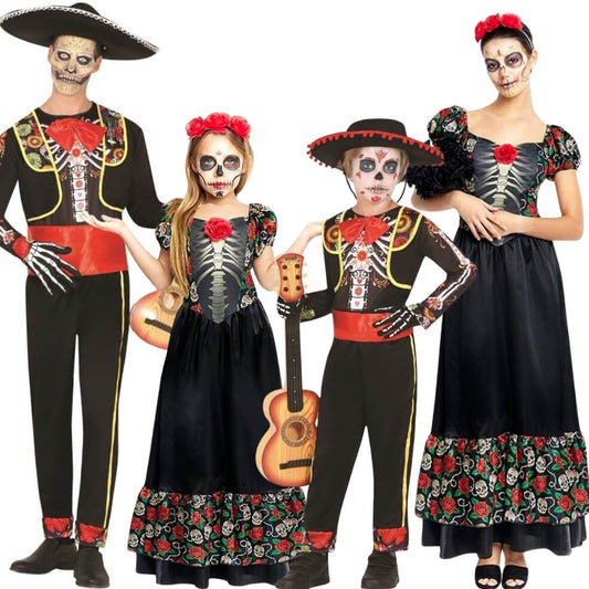 Costumi di gruppo da Catrina Messicana