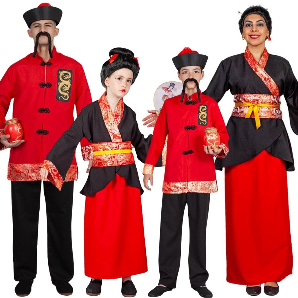 Costumi di gruppo da Cinesi Imperatori