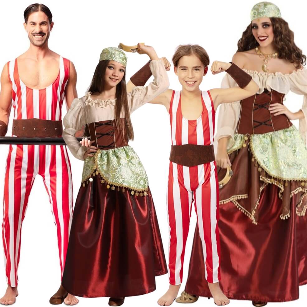 Costumi di gruppo da Circo Classico
