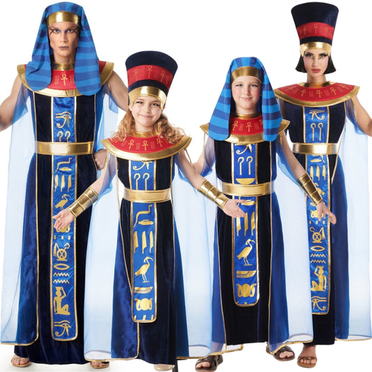 Costumi di gruppo da Egizi e Faraoni