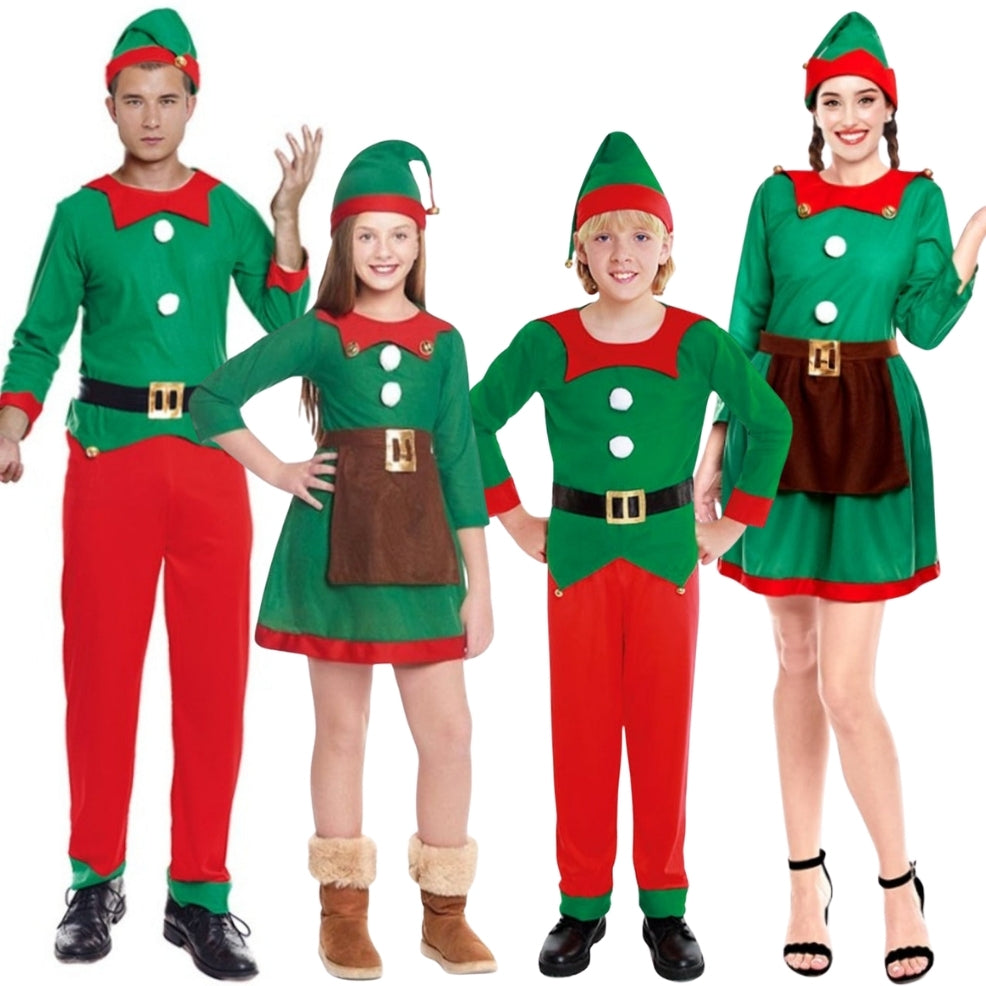 Costumi di gruppo da Elfi di Natale