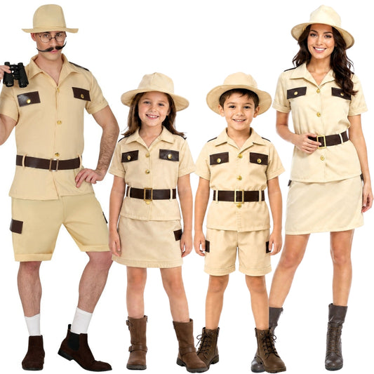 Costumi di gruppo da Esploratori Giramondo