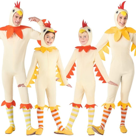 Costumi di gruppo da Gallina e Gallo