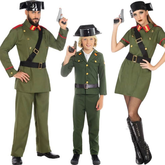 Costumi di gruppo da Guardia Civile Spagnola