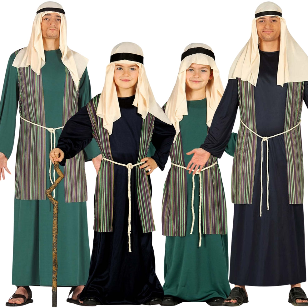 Costumi di gruppo da Ebrei Giudaici