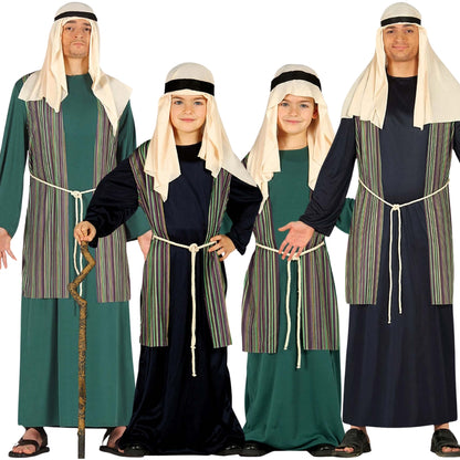 Costumi di gruppo da Ebrei Giudaici