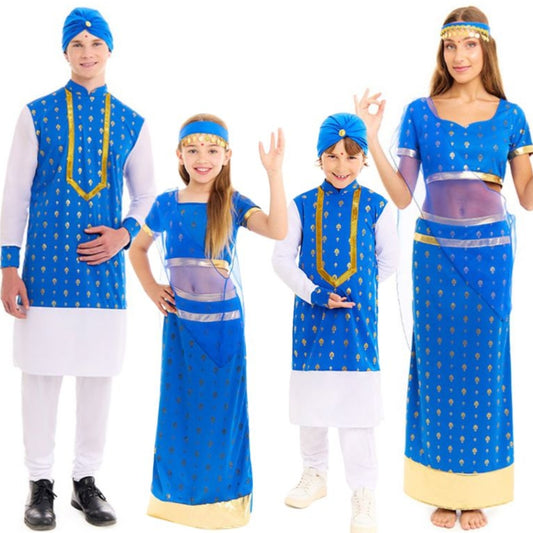 Costumi di gruppo da Hindu Bollywood